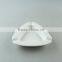 Stocklots triangle shape white ceramic ashtrays