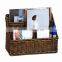 RH-YF08 new Divider 3 tiers office suppliers newspaper and magazine rack