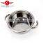 12pcs premier japanese cookware set stainless steel pot with silver colored surface