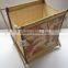 Foldable Non-woven With Wooden Holder Storage Box
