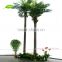 APM022 GNW 10ft High Artificial outdoor decorative palm trees with palm tree bark for Landscaping Decoration