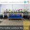 Leisure modern pe rattan garden furniture sofa for outdoor