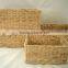 Natural color Water- Hyacinth laundry/basket