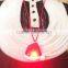 Blinking plastic Christmas flash led light necklace for kids
