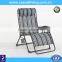 Colorful stripe folding zero gravity outdoor lounge chair with canopy