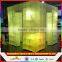 LED lighting black inflatable photo booth commercial use inflatable photo booth for sale custom