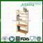 Multi-function bamboo kitchen storage rack for office, kitchen and living room