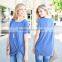 lady shirt 2017 Short Sleeve Round Neck Knot Top trend t shirt