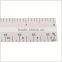 Kearing High Quality Soft Plastic Glossy Surface Flat Oval Scale Rulers for Engineer # 8504