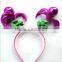 Colorful plastic Christmas ball design hair jewelry funny plastic elastic ball hairband for 2016 Christams Party gifts