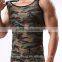 Stylish 2017 New Camo Tank Top/ Slim Fit Tank Top /Color Binding Tap Top T1701011