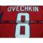 2010-NHL-Size 48-54-> #8 Alexander Ovechkin Washington Capitals Red NHL Jersey