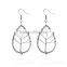 Life of Tree Hollow Out Drop Dangle Earrings Costume Jewelry Collection Teardrop Dangle Earrings 2017