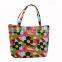 Women Full Printed Shoulder Design Stripe Canvas Bag