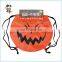 Cheap Custom Halloween Party Pumpkin Drawstring Backpack HPC-0934