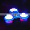 Mix color hand spinner fast spin With Ceramic 608 Bearings White,red led fidget spinner