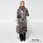 Ladies Mid weight acrylic pocket full length sleeves allover knitted cardigan
