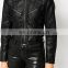 Alibaba China supplier faux leather new model cropped length coat women 2016