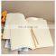 Custom sewing notebook printing /softcover kraft paper notebook/agenda with line