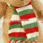 Teddy bear with scarf fluffy plush custom cute toy gift