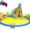 Popular Outdoor 0.55mm PVC Many Kinds Of Inflatable Water Park Games With Slide And Pool
