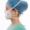Surgical splash proof 3ply personal protective face mask with tie on