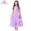 Grace Karin Sleeveless Ruffled Flower Girl Princess Bridesmaid Wedding Pageant Mauve Party Dress CL010407-2