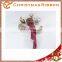 Holiday Spirit Non-Wired Option Available Xmas Ribon