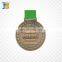 Professional Custom Copper Medal for Powerlifting Game