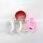 Custom solid color wide silicon bracelet/wristband