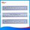 customized chromeplated electroplating chrome silver nickel logo