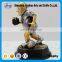 Creative design plastic senior football match trophy