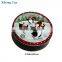New round metal cake box