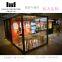 SH shipping container convenience food store modification by manufacturer