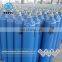 Valve equipped 150 bar medical calibration gas mixtures cylinder high pressure oxygen cylinder