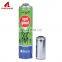 Tinplate empty aerosol spray tin cans