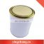 high capacity empty metal container round tin can for paint manufacturer