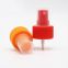 28/410 Size Bottle Red&Orange Color Mist Sprayer Pump