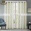 Diamond-shaped pattern 100gsm peach skin fabric curtain