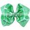 8inch Big Sequin Hair Bows Sparkly Rainbow Hair Bows Clips Jojo Bow