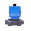 CTF001 series F-F 2-way electric automatic water valve with manual control