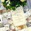 2019 hot sale oval Glass Mirror Wedding Party Table Decorations Centerpieces