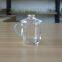 Hot sale cup transparent of tea with lid manufacturer price