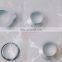 Vacuum Components KF50 Aluminum Vacuum Clamp With Two Vacuum Flanges and FKM Seal Center Ring