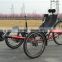 2 Front Wheels One People Recumbent Tricycle