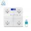 2021 Bathroom LCD Digital Analyzer Blue Tooth Weighing Count Body Fat Scale
