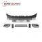 Jimny upgrade G63 mini plastic material body kit front bumper and rear bumper with logo and rear light front grille over fenders