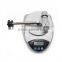 foot control time delay flush valve for western toilet