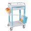 New design medical mobile IV treatment ABS trolley for nursing use