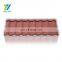 Decorative Colorful Sand Coated Metal Roof Tile / Natural Stone Coated Roofing Tile